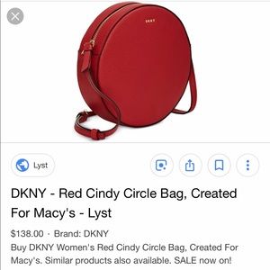 dkny cindy circle bag
